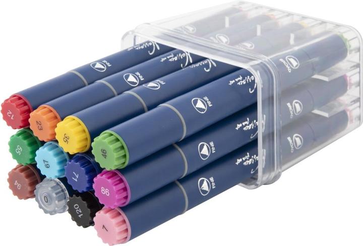 Produktbild Grafix Duale Markierungen 12St. Nassau (Transparent, 12 x)