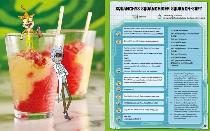 Produktbild Panini Rick and Morty: Das offizielle Kochbuch (Deutsch, August Craig, James Asmus, 2022)