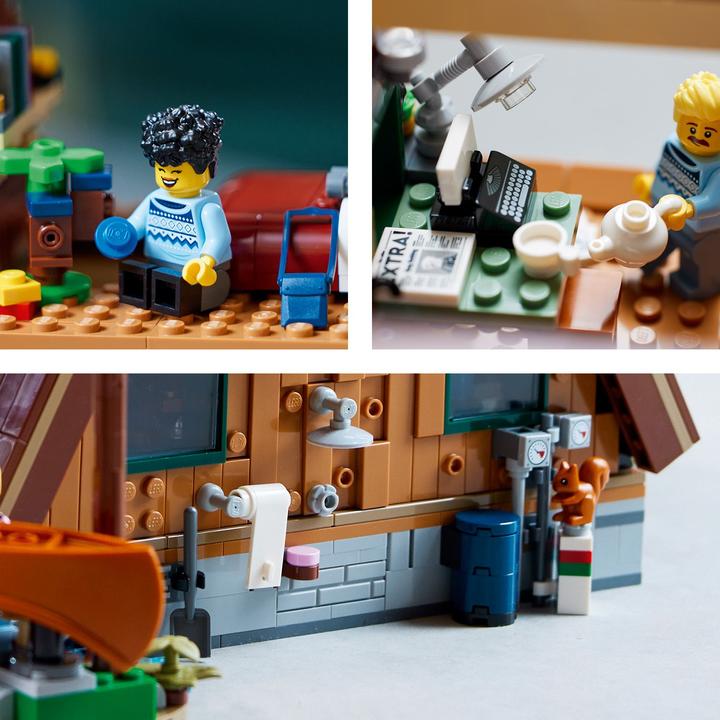 Actual product image LEGO Ideas Finn Cottage 21338 (21338, LEGO Ideas, LEGO Rare Sets)