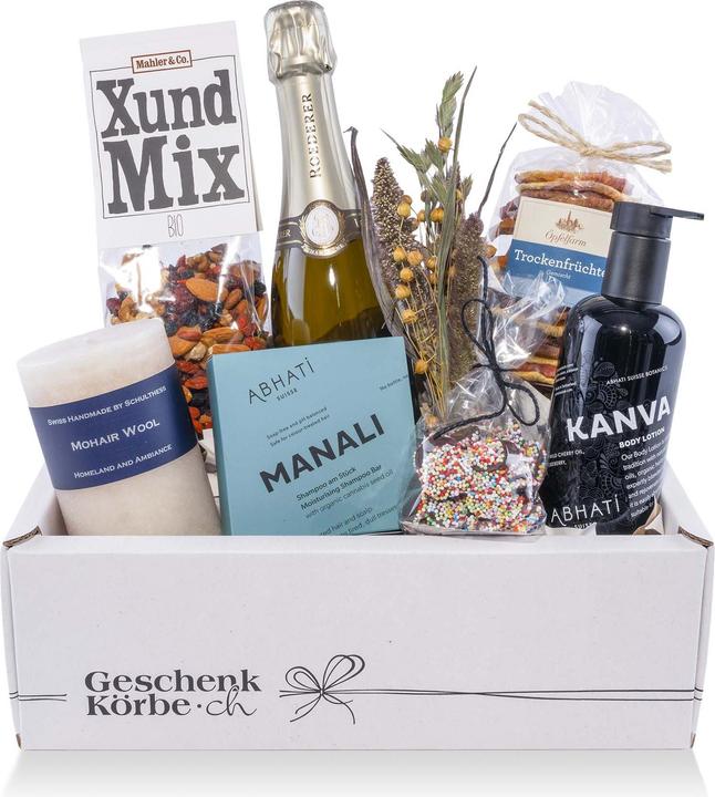 Produktbild Geschenkkörbe CH Geschenkkorb Wellness "Manali"