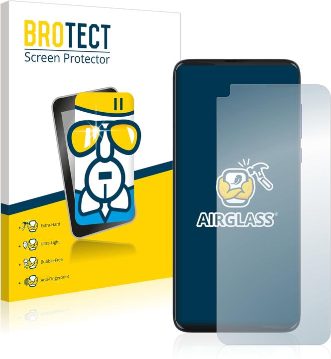 Actual product image BROTECT AirGlass Glass (1 Piece, Motorola Moto G8)