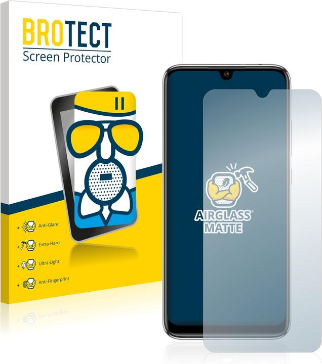 Actual product image BROTECT AirGlass Glass Matte (1 Piece, Mi A3)