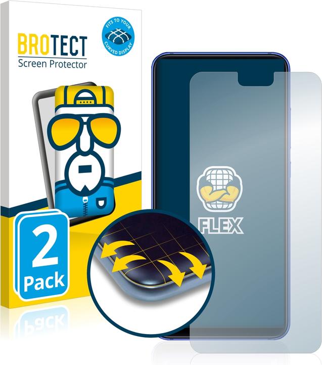 Produktbild BROTECT Full-Cover Displayschutz (2 Stück, Xiaomi Mi 8 Lite)