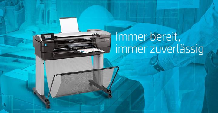 Actual product image HP DesignJet T830 - 36" (Ink, Black and white)