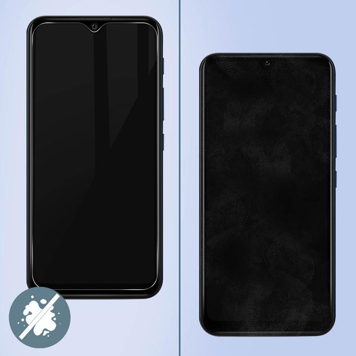 Actual product image Avizar Crystal clear film, glass screen protector (1 Piece, Wiko Y62 Plus)