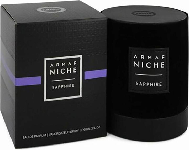 Actual product image Armaf Niche Sapphire by Eau de Parfum Spray 90 ml (Eau de parfum, 90 ml)
