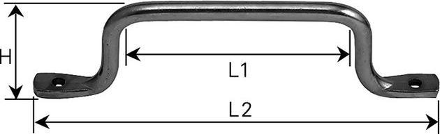 Actual product image Werkstarck Shutter handles