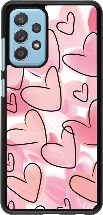 Produktbild PhoneLook Hülle Easter 2023 pink hearts (Samsung Galaxy A52)