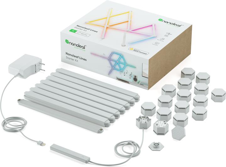 Immagine prodotto Nanoleaf Linee (RGBW, 252 cm, Interno)