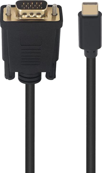 Immagine prodotto Ewent Cavo Adattatore Grafico USB Tipo C A VGA, Lunghezza 1,8 Metri. (USB-C, VGA, 180 cm)