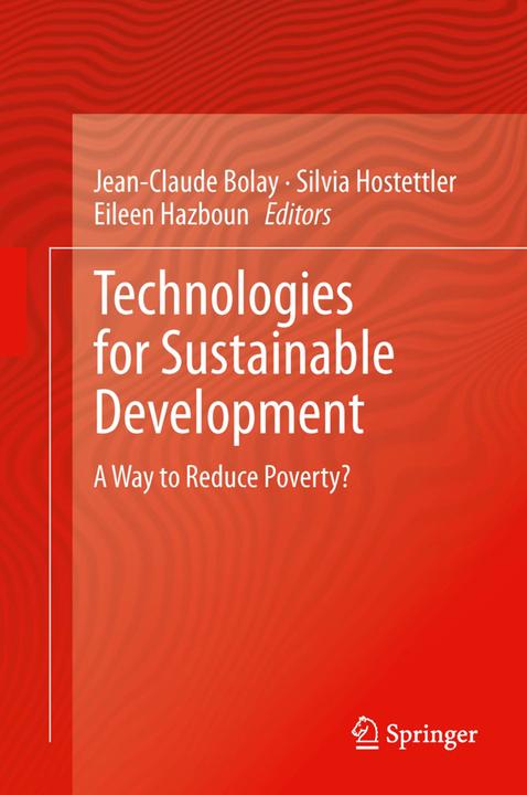 Produktbild Technologies for Sustainable Development (Jean-Claude Bolay, Silvia Hostettler, Eileen Hazboun, 2015)