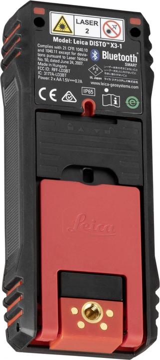 Produktbild Leica Geosystems Disto X3 (150 m, 635 nm)