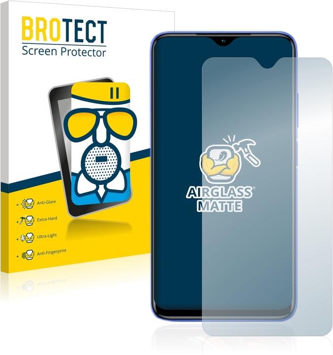 Produktbild BROTECT AirGlass Panzerglasfolie Matt (1 Stück, Xiaomi Redmi 9T)