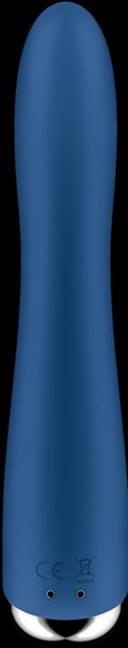Actual product image Satisfyer Spinning Vibe 1 G-Spot Blue Rotator Vibrator