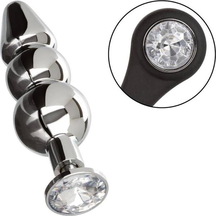 Actual product image CalExotics California Exotics Star Fucker Beaded Plug (17.75 cm)
