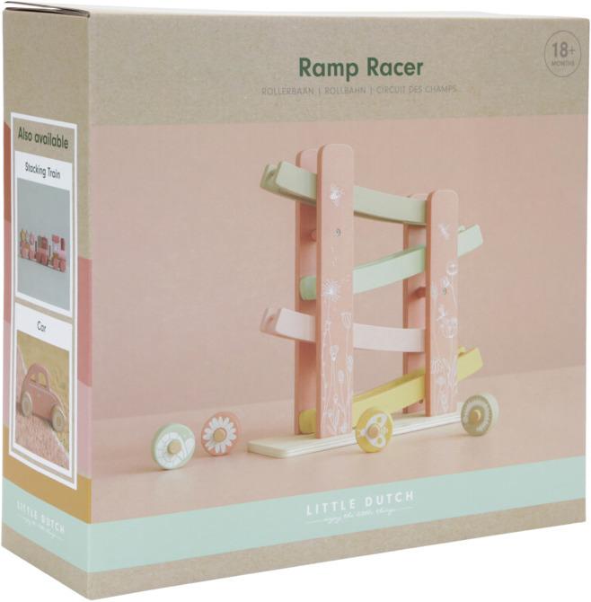 Produktbild Little Dutch Holzrollbahn Wild Flowers