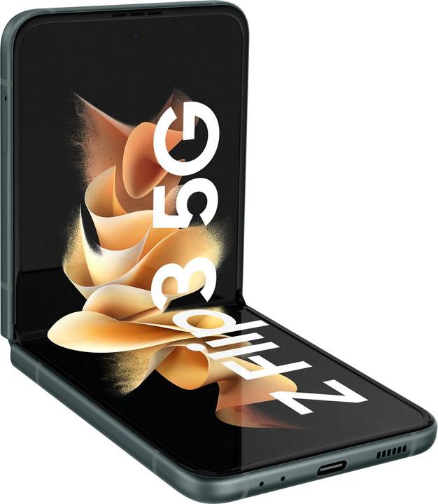 Image du produit Samsung Galaxy Z Flip3 5G UE (128 Go, Green, 6.70", SIM + eSIM, 12 Mpx, 5G)