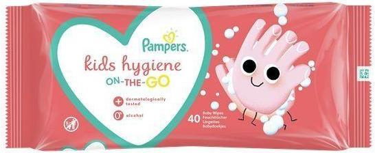 Produktbild Pampers Kids Hygiene On-The-Go Wipes. 9 Pack, 360 Serv.