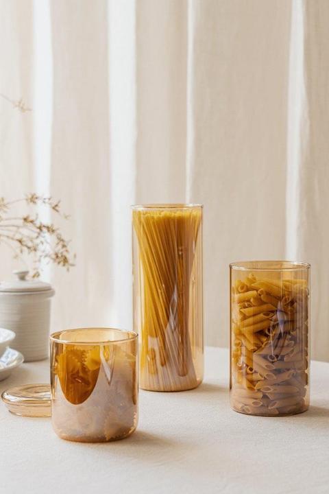 Produktbild Nuts Vorratsdose Glas 500 ml gold (0.50 l)