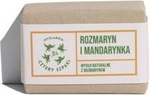Actual product image Four Starlings Soap House Natural Soap With Rosemary Rosemary And Tangerine 110G (Liquid soap)