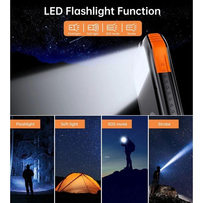 Produktbild Choetech Externer Akku mit Solarladung (10000 mAh, 37 Wh)