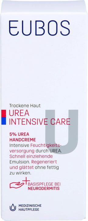 Eubos Trockene Haut Urea 5% Handcreme, 75 ml Creme (75 ml)