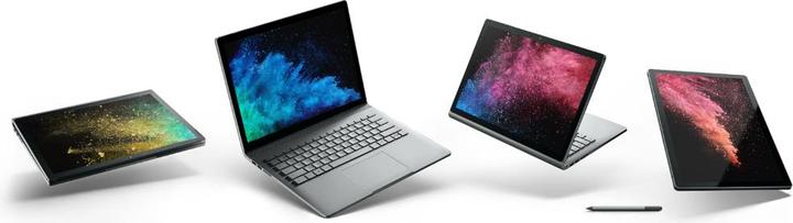 Produktbild Microsoft Surface Book 2 FVG-00004 (15", Intel Core i7-8650U, 16 GB, 512 GB, DE)