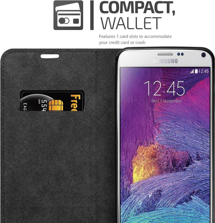 Produktbild Cadorabo Book Invis. Magnet Hülle (Samsung Galaxy Note 4)