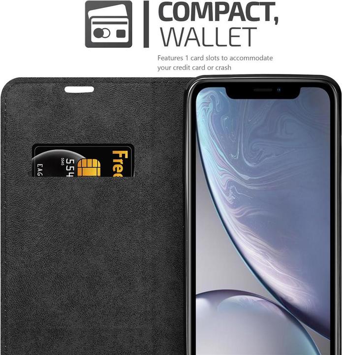 Produktbild Cadorabo Book Invis. Magnet Hülle (Apple iPhone XR)
