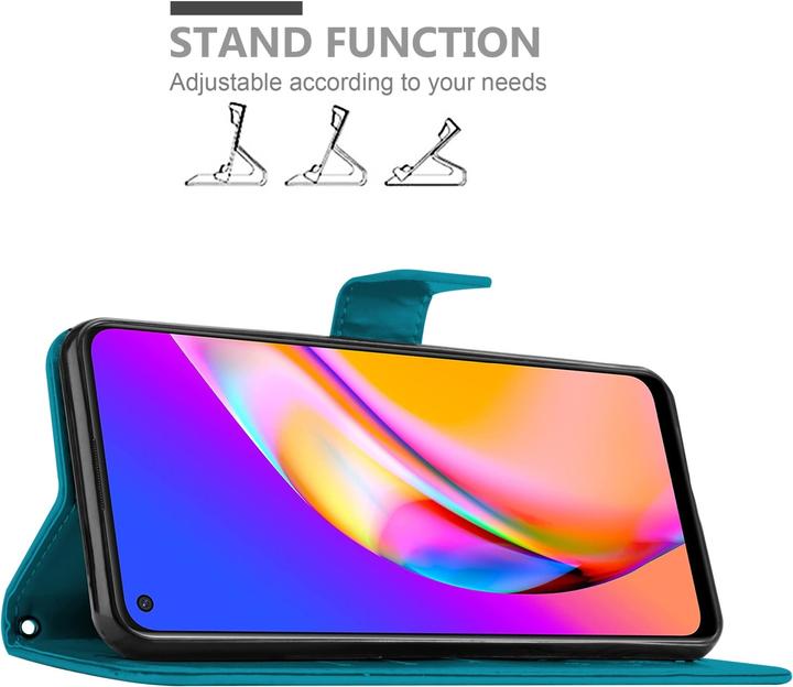 Produktbild Cadorabo Flower Book Hülle (Oppo A94 5G)