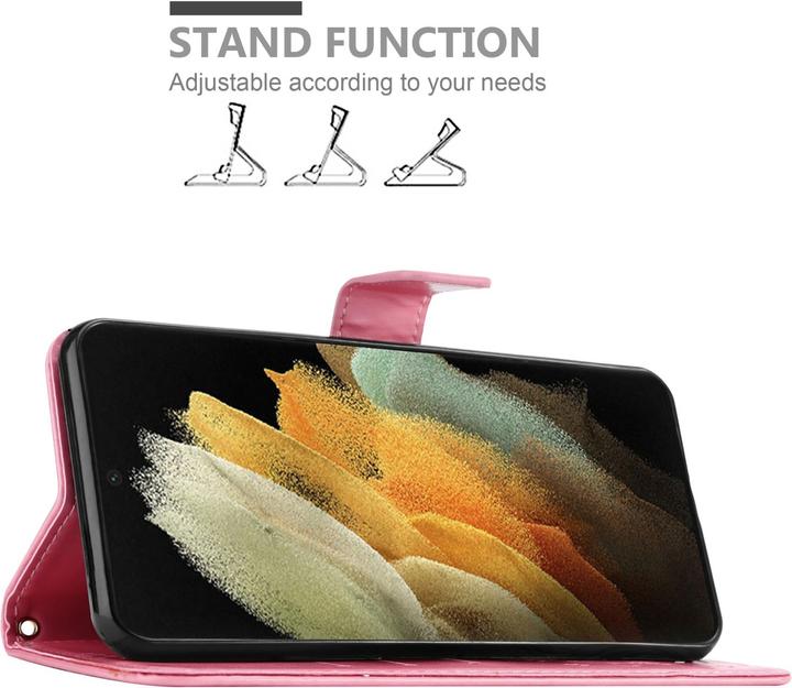 Image du produit Cadorabo Pochette Flower Book (Samsung Galaxy S22 Ultra)