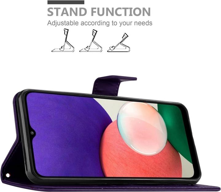 Produktbild Cadorabo Flower Book Hülle (Samsung Galaxy A22 5G)