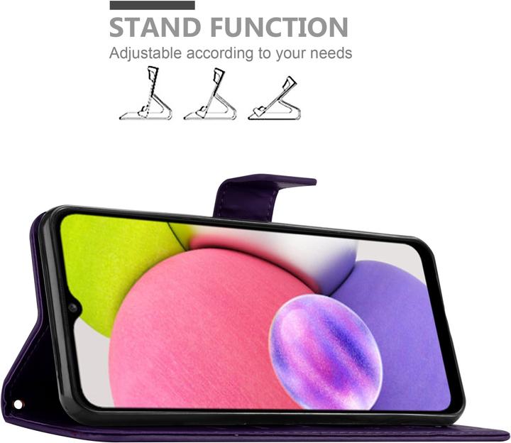 Immagine prodotto Cadorabo Copertina del libro a fiori (Samsung Galaxy A03s)