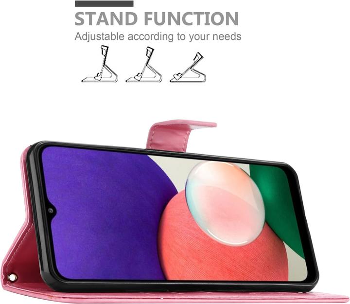Produktbild Cadorabo Flower Book Hülle (Samsung Galaxy A22 5G)