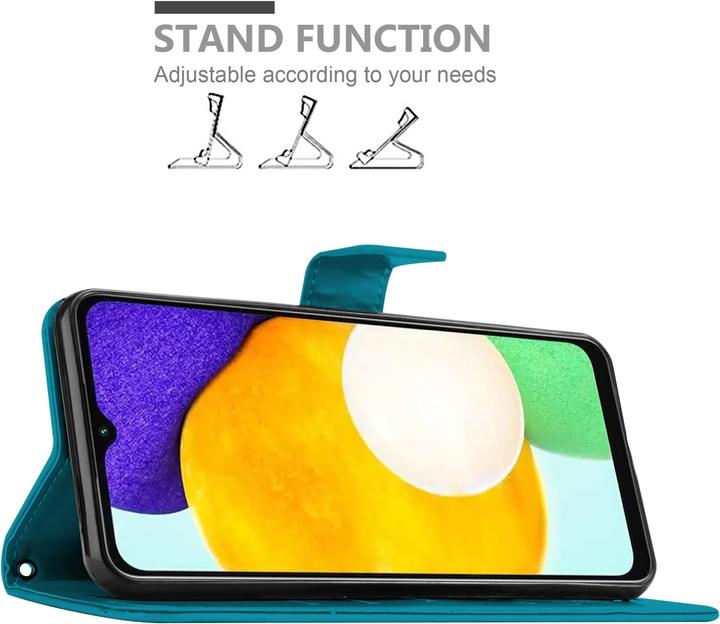 Actual product image Cadorabo Flower Book cover (Samsung Galaxy A13 5G)