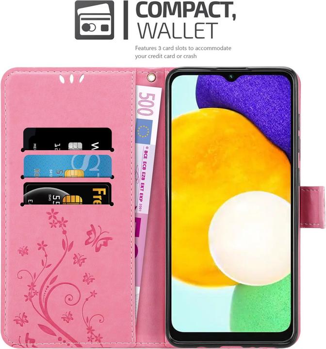 Produktbild Cadorabo Flower Book Hülle (Samsung Galaxy A13 5G)