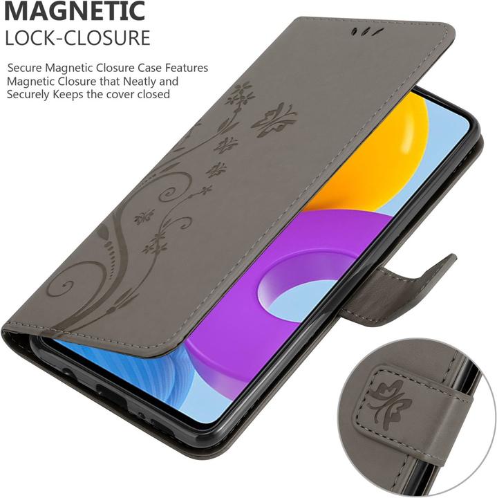 Image du produit Cadorabo Pochette Flower Book (Samsung Galaxy M52 5G)