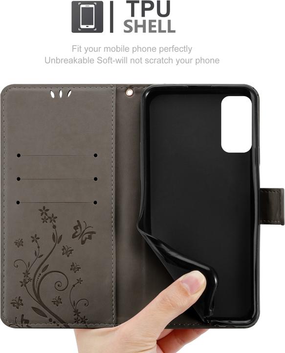 Image du produit Cadorabo Pochette Flower Book (Samsung Galaxy M52 5G)