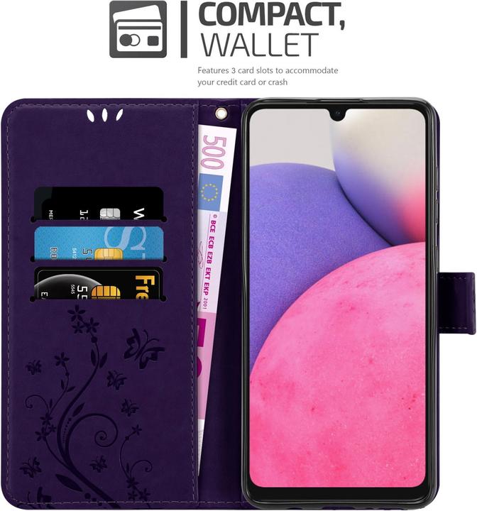 Image du produit Cadorabo Pochette Flower Book (Samsung Galaxy A33 5G)