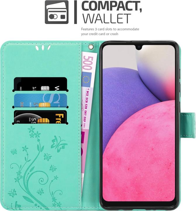 Image du produit Cadorabo Pochette Flower Book (Samsung Galaxy A33 5G)