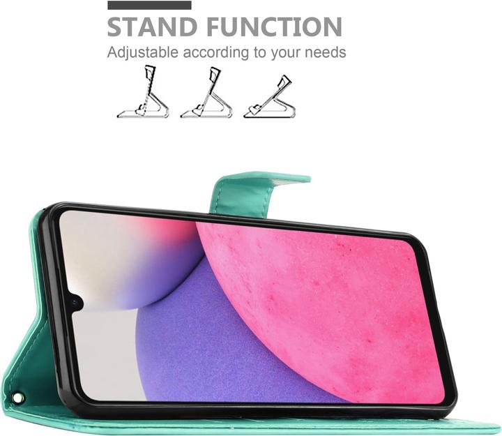 Image du produit Cadorabo Pochette Flower Book (Samsung Galaxy A33 5G)