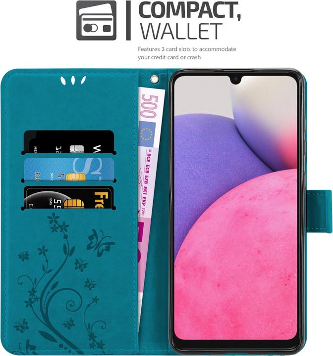 Image du produit Cadorabo Pochette Flower Book (Samsung Galaxy A33 5G)