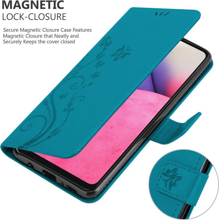 Image du produit Cadorabo Pochette Flower Book (Samsung Galaxy A33 5G)