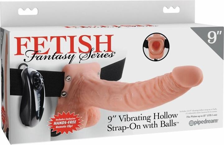 Produktbild Shots Vibrating Hollow Strap-on Mit Kugeln