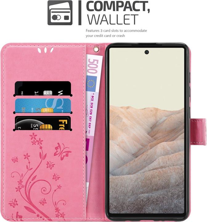 Image du produit Cadorabo Pochette Flower Book (Google Pixel 6a)