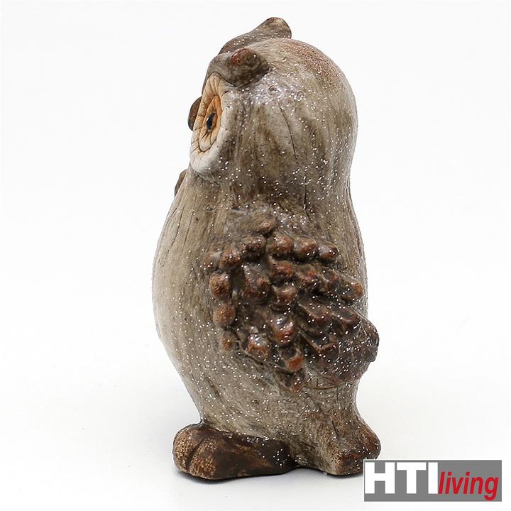 Image du produit HTI-Living Hibou en céramique (8,5 x 8 x 13 cm)
