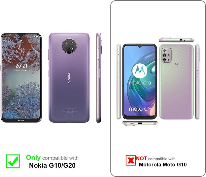 Produktbild Cadorabo Displayschutzglas (3 Stück, Nokia G20, Nokia G10)