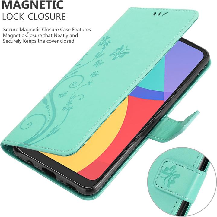 Actual product image Cadorabo Flower Book cover (Alcatel 1S (2021))