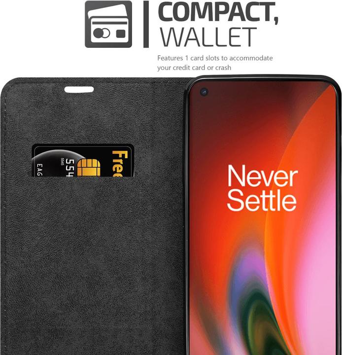 Immagine prodotto Cadorabo Libro Invis. Coperchio magnetico (OnePlus Nord 2 5G)