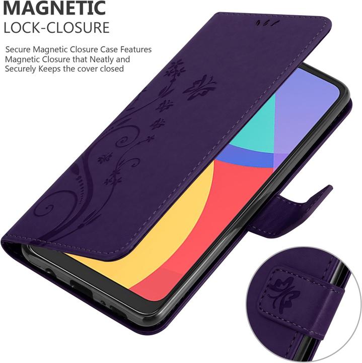 Image du produit Cadorabo Pochette Flower Book (Alcatel 1S (2021))